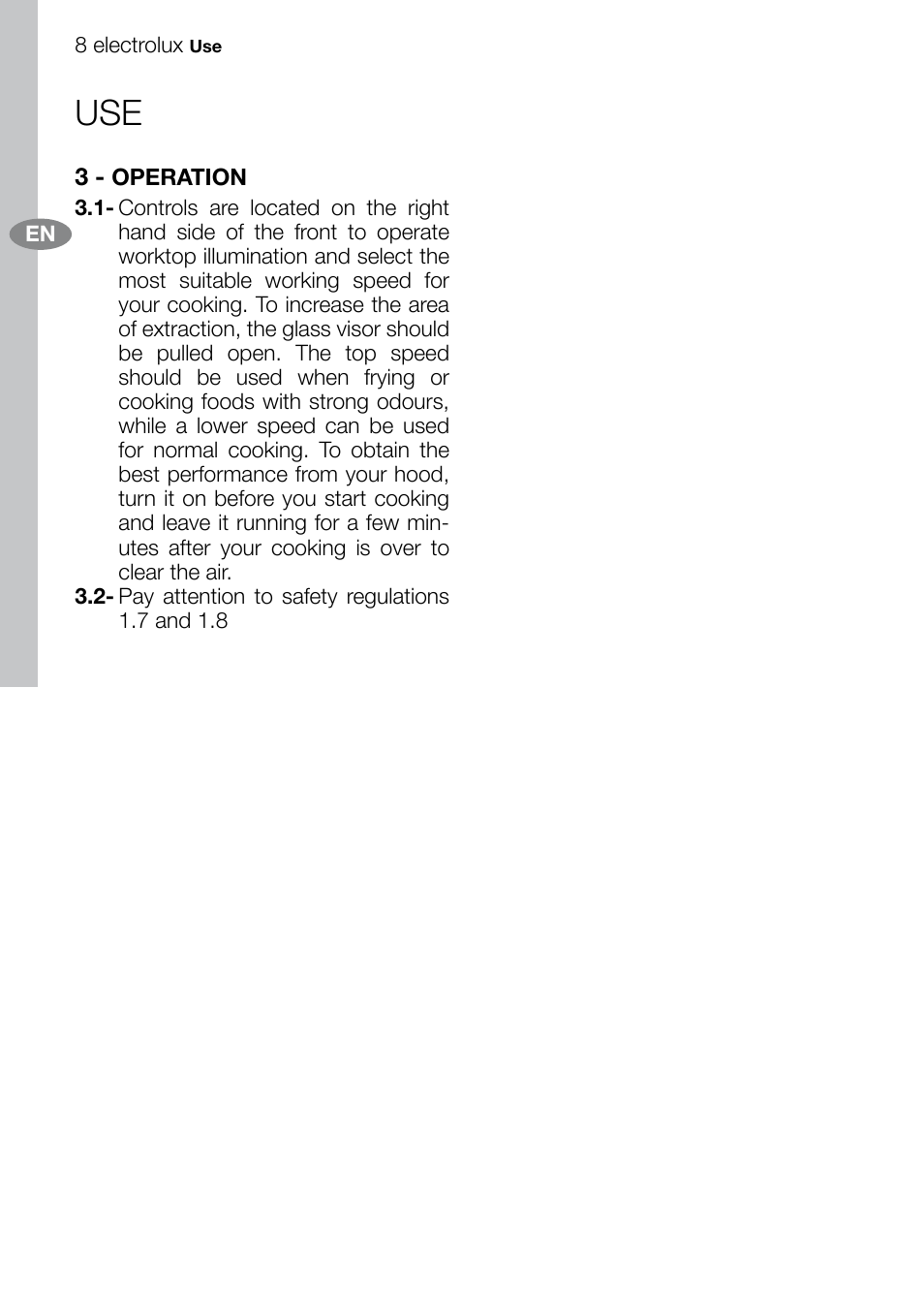 Electrolux EFT60003 User Manual | Page 8 / 12