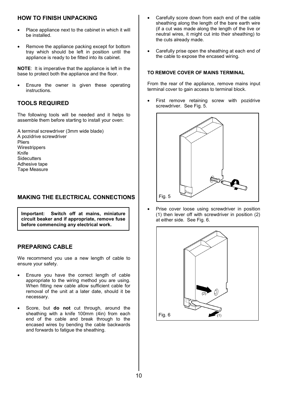 Electrolux U24292 EOS 5330L User Manual | Page 10 / 36