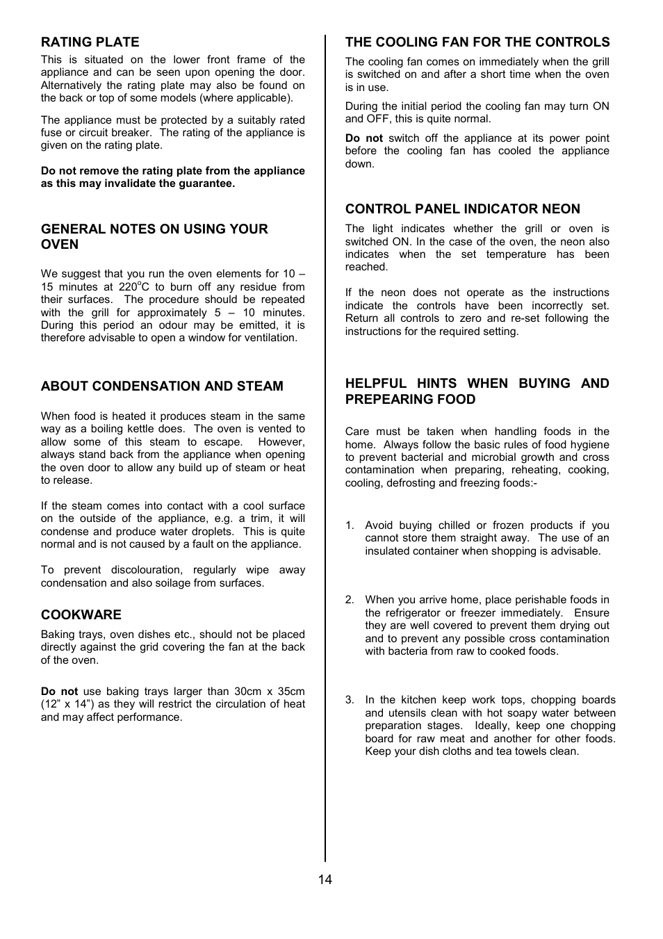 Electrolux U24292 EOS 5330L User Manual | Page 14 / 36