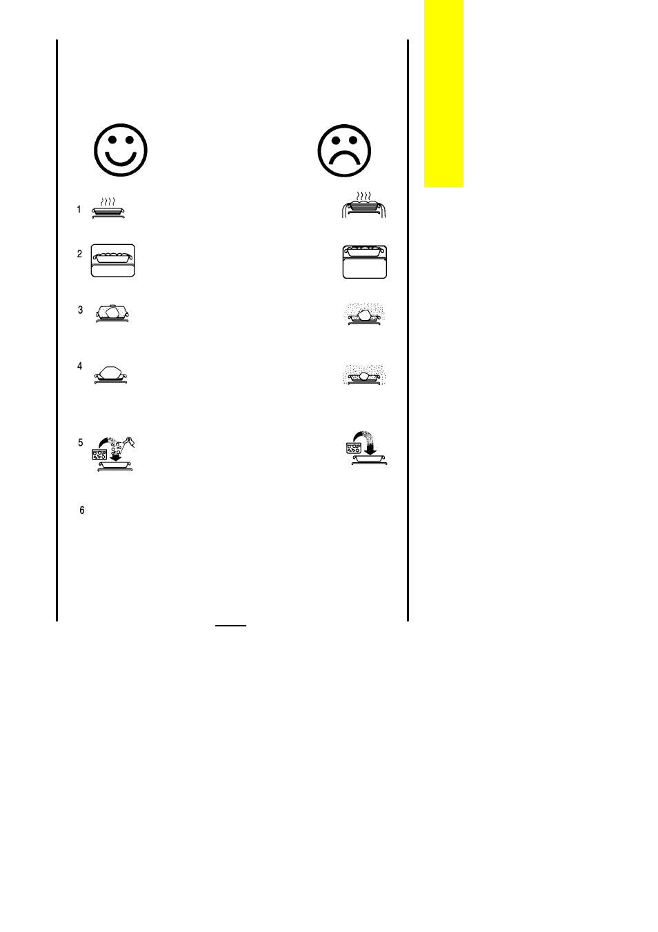 The main oven | Electrolux 60 TC User Manual | Page 29 / 52