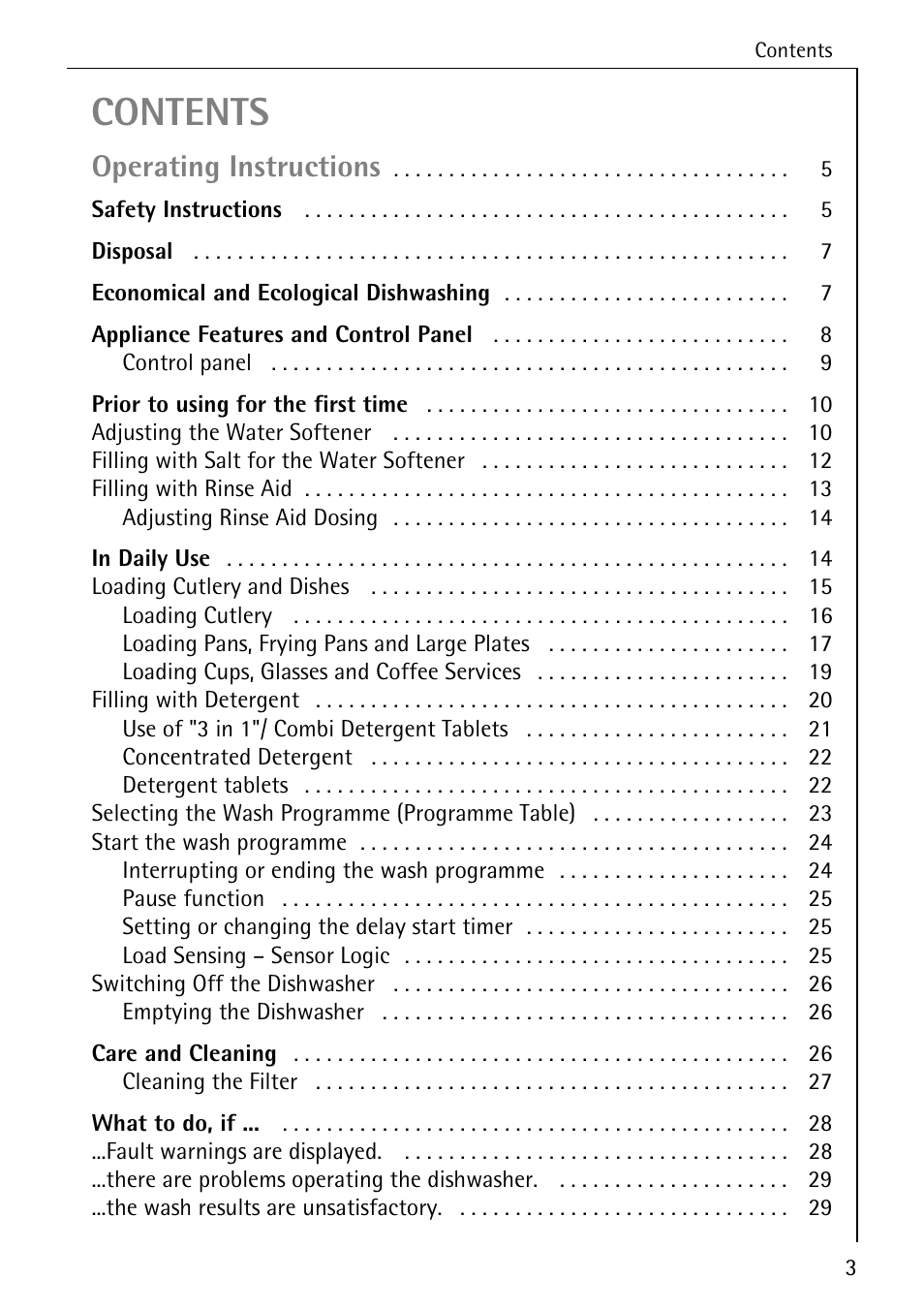 Electrolux 40660 i User Manual | Page 3 / 44