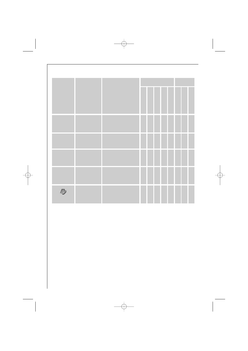 Washing programmes | Electrolux 54750 User Manual | Page 26 / 52