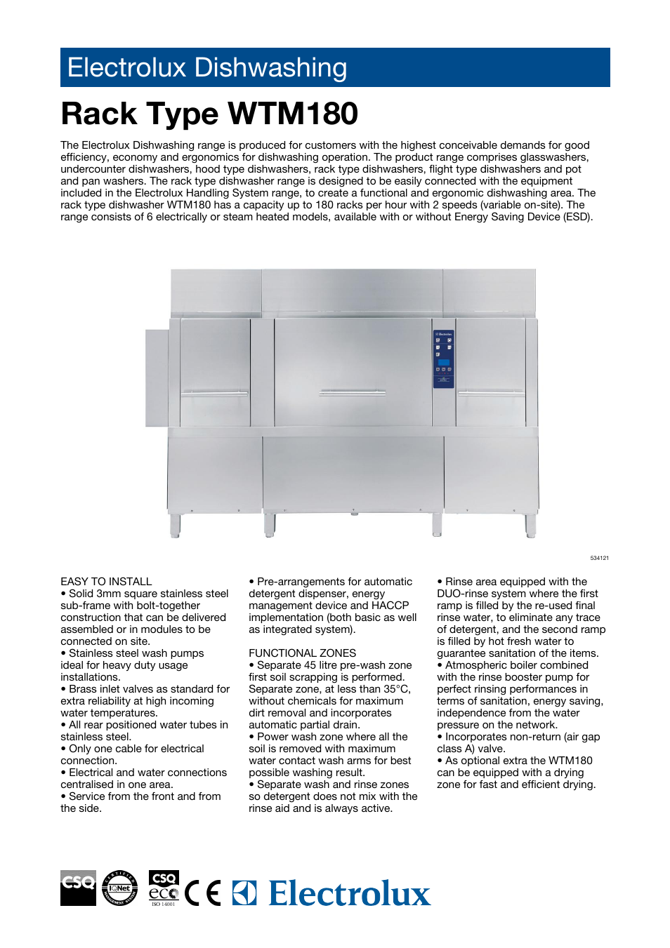 Electrolux 534120 User Manual | 6 pages