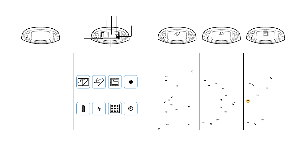 Buttons and display vacuuming programmes | Electrolux TRILOBITE 8228226-02 User Manual | Page 7 / 10