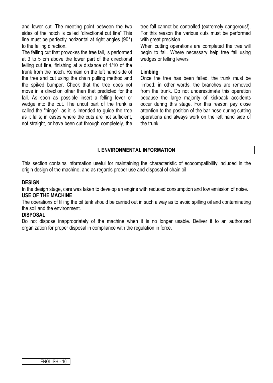 Electrolux Chain Saw User Manual | Page 14 / 16