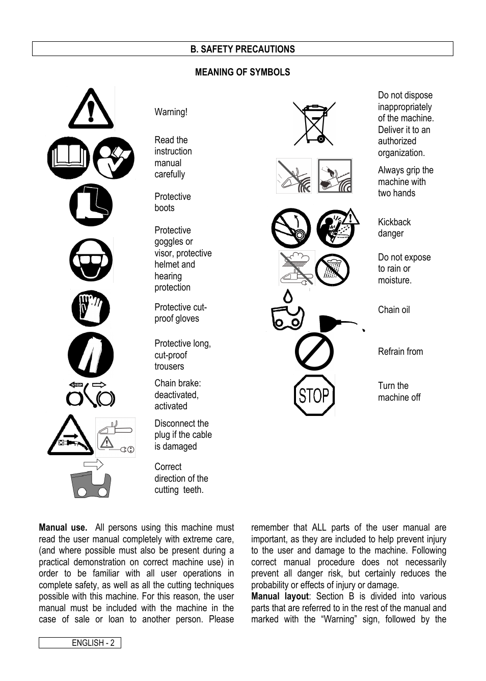 Electrolux Chain Saw User Manual | Page 6 / 16
