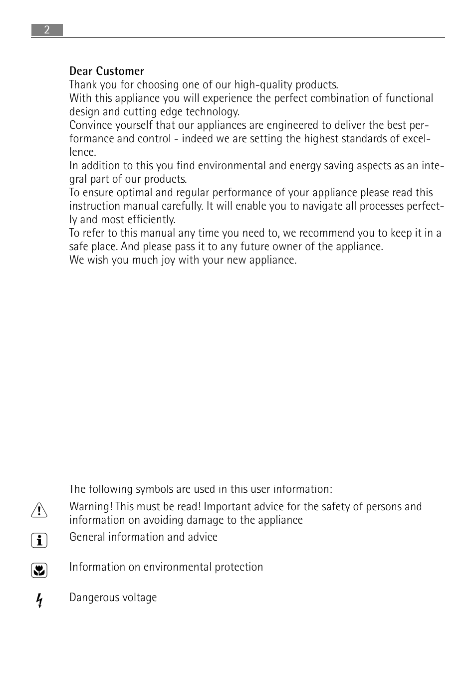 Electrolux 67160KFN 67160 KF-N User Manual | Page 2 / 40