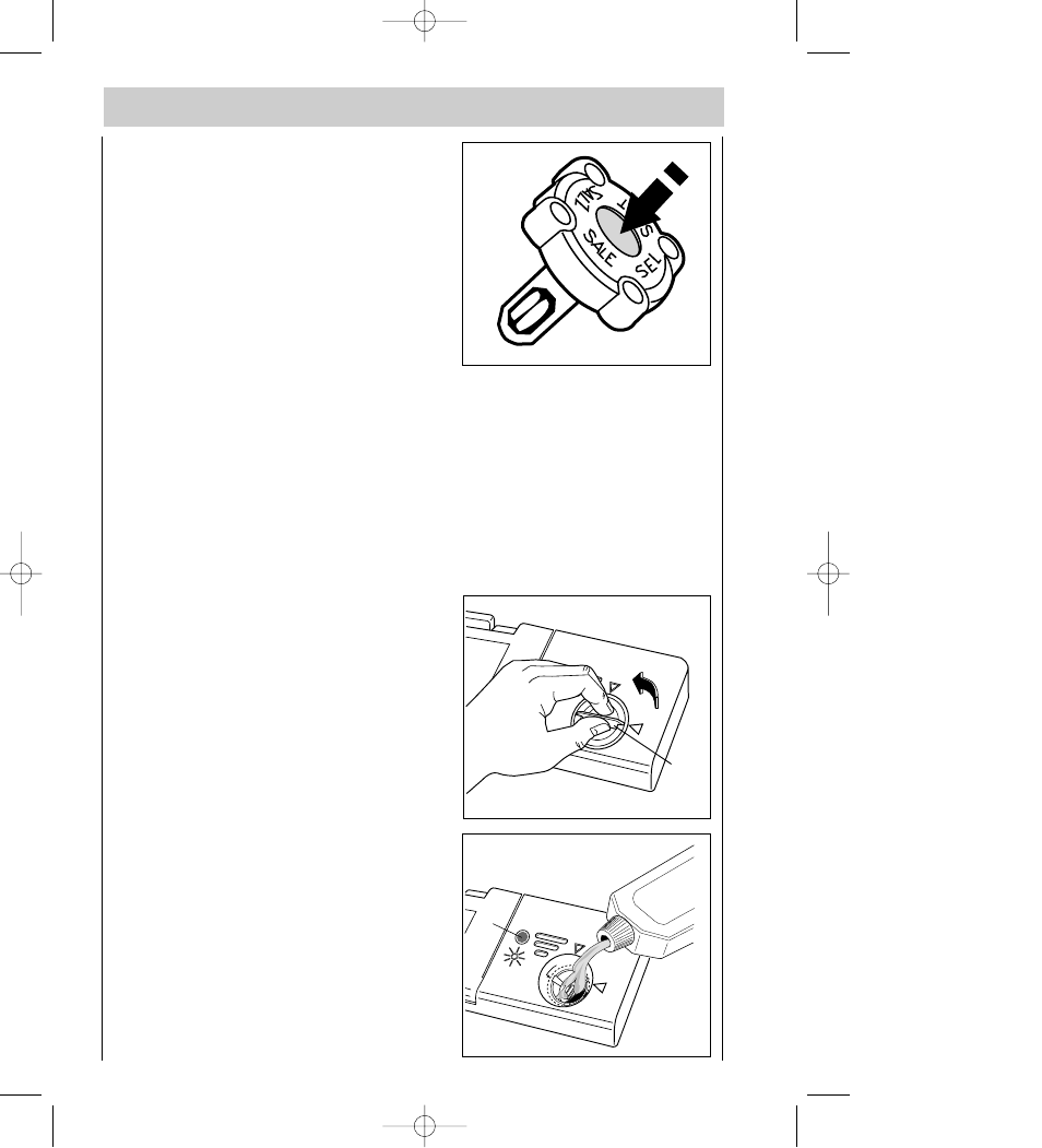 The rinse-aid, Filling up the rinse-aid | Electrolux 5041 User Manual | Page 10 / 36