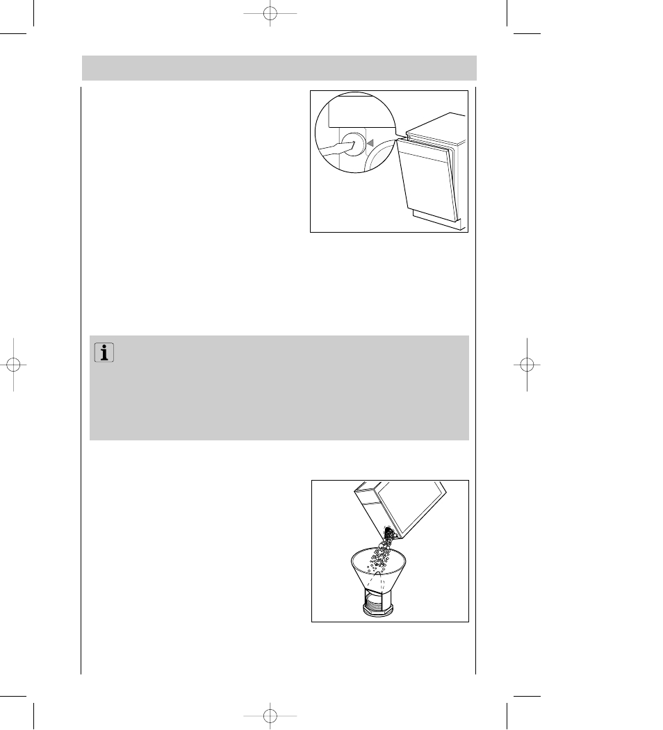 Filling with special salt | Electrolux 5041 User Manual | Page 9 / 36