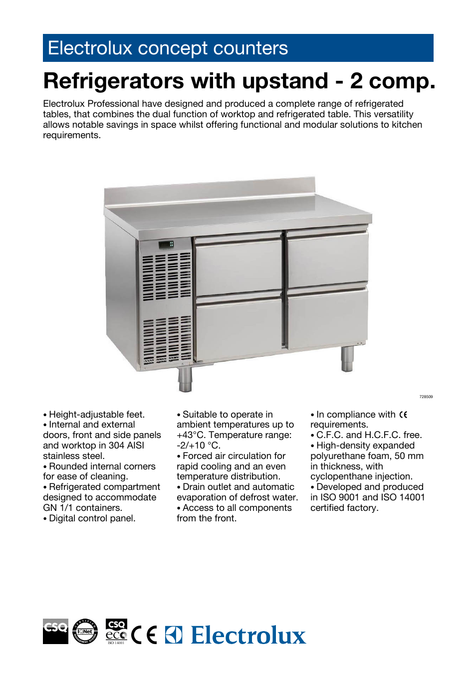 Electrolux 728531 User Manual | 3 pages