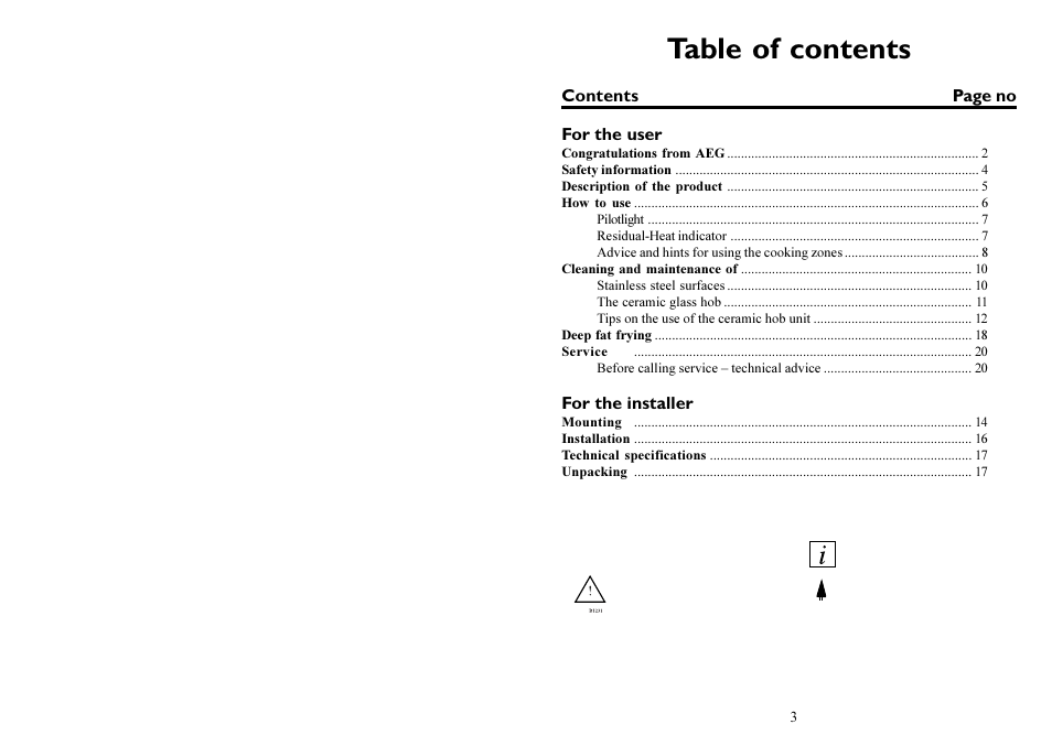 Electrolux 6310 DK User Manual | Page 3 / 12