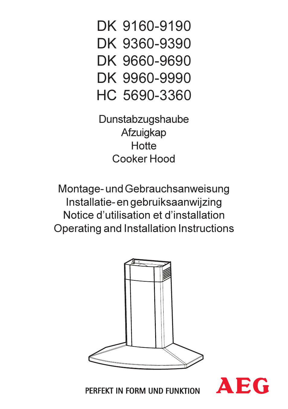 Electrolux DK 9360-9390 User Manual | 24 pages