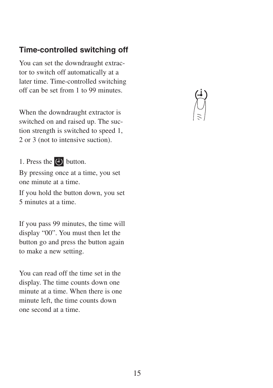 Electrolux FM 2500DD-A User Manual | Page 15 / 40