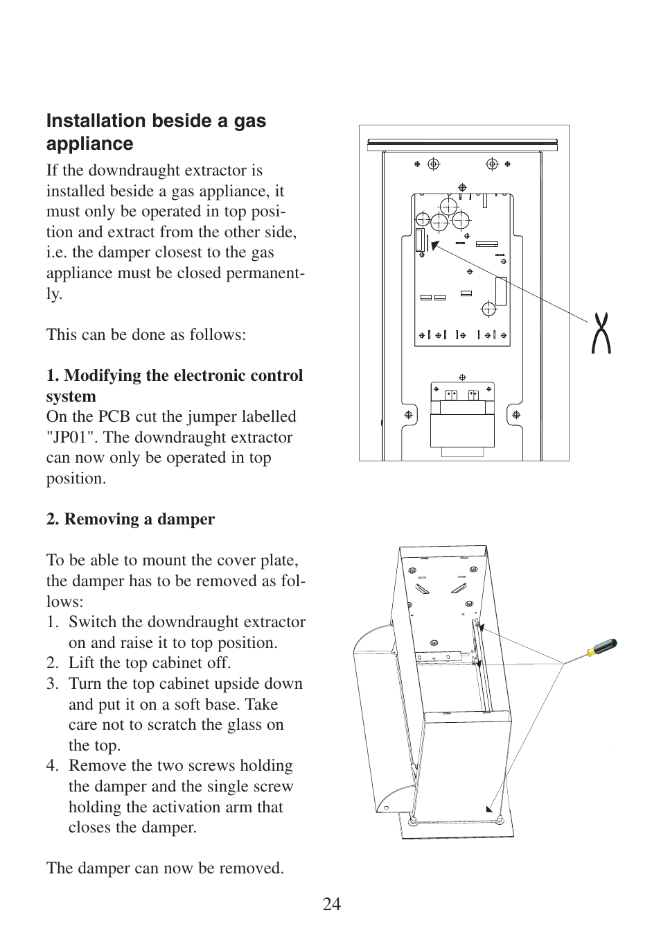 Electrolux FM 2500DD-A User Manual | Page 24 / 40
