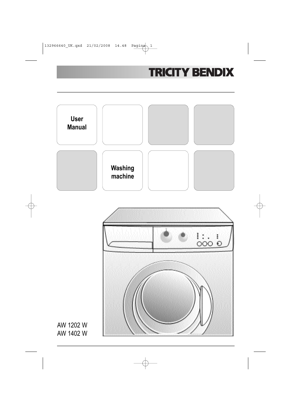 Electrolux AW 1402 W User Manual | 28 pages