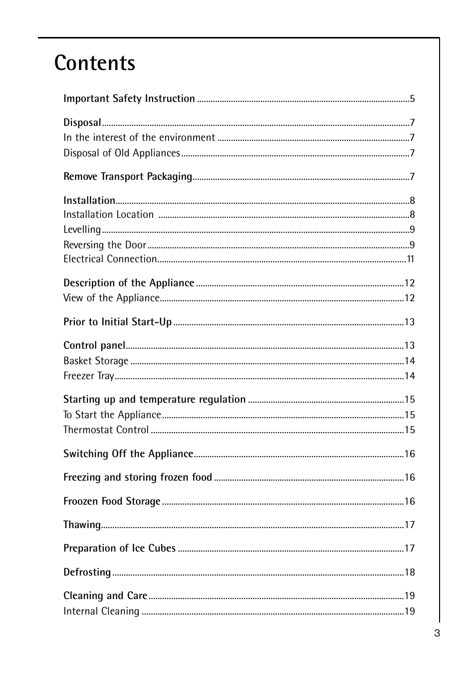 Electrolux A 40100 GS User Manual | Page 3 / 28