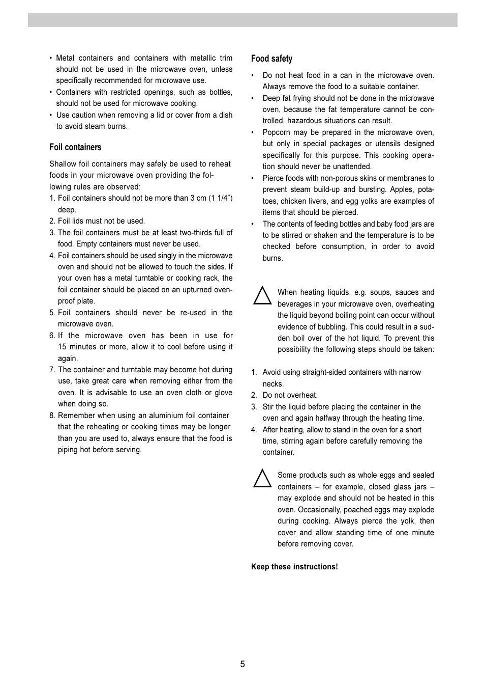 Electrolux EMS 2485 User Manual | Page 5 / 32