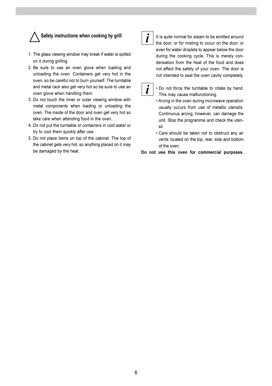 Electrolux EMS 2485 User Manual | Page 6 / 32