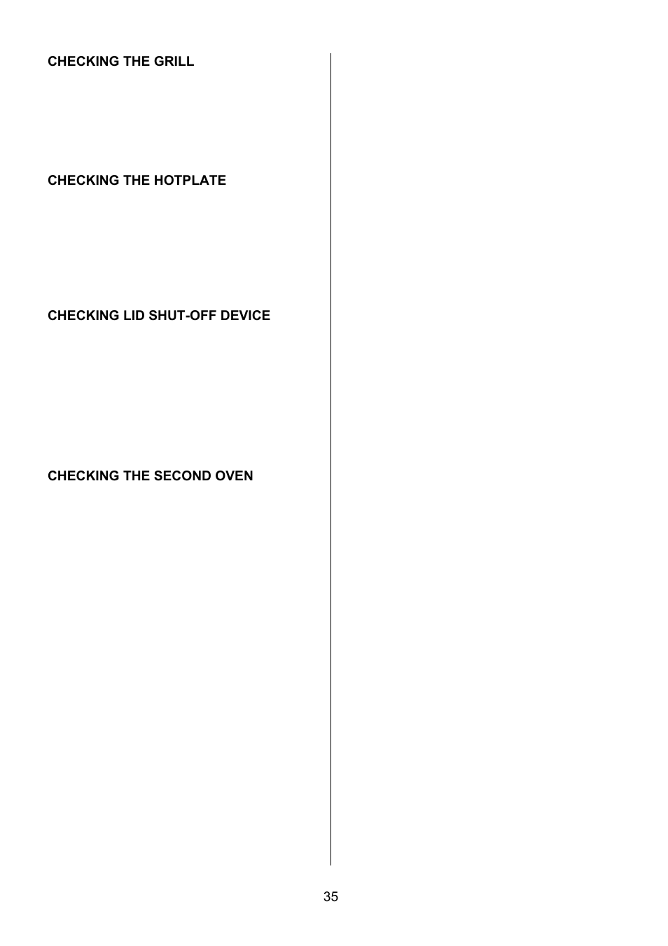 Electrolux U27498 EKG5547 User Manual | Page 35 / 40