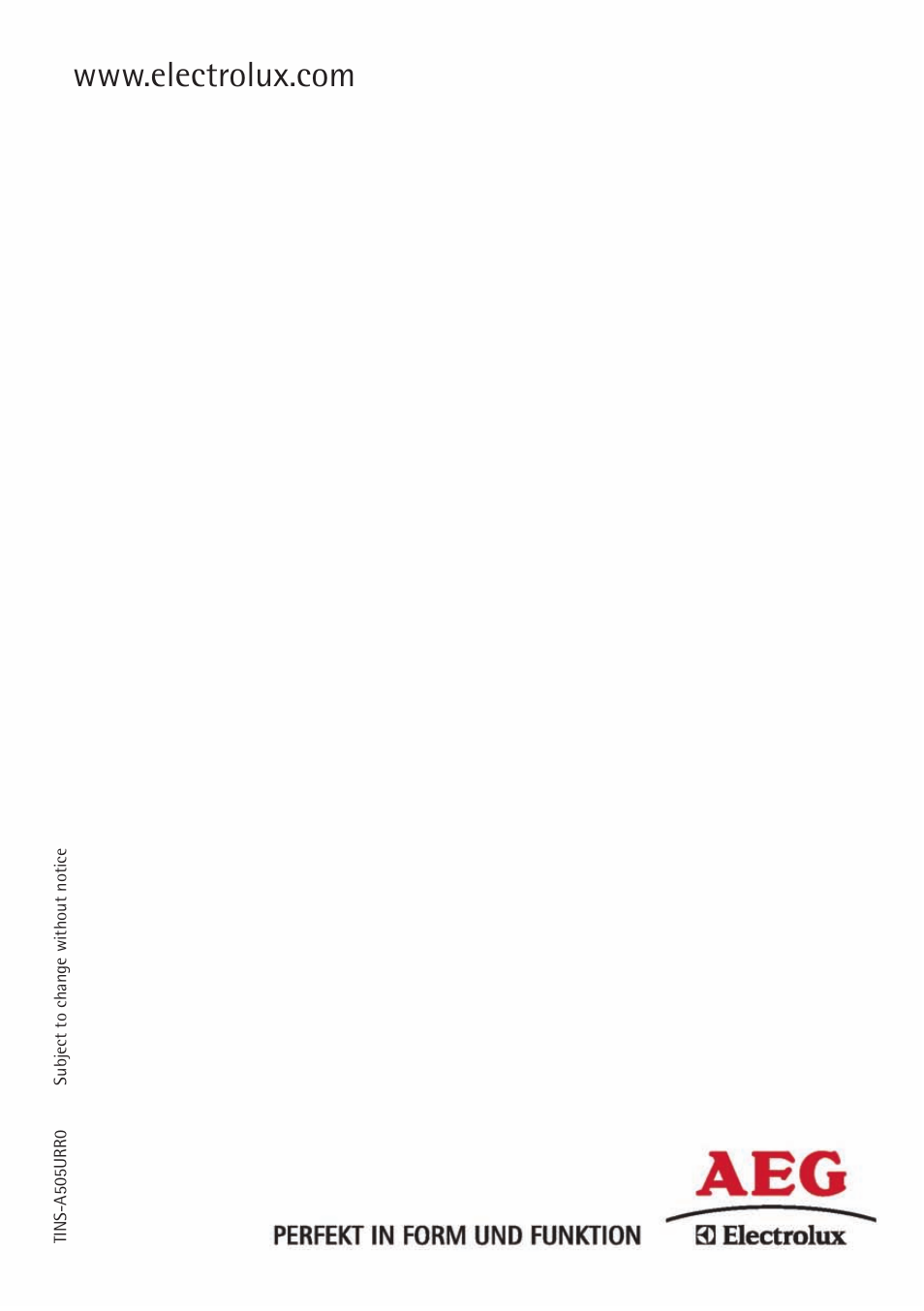 Electrolux MC2662E User Manual | Page 40 / 40