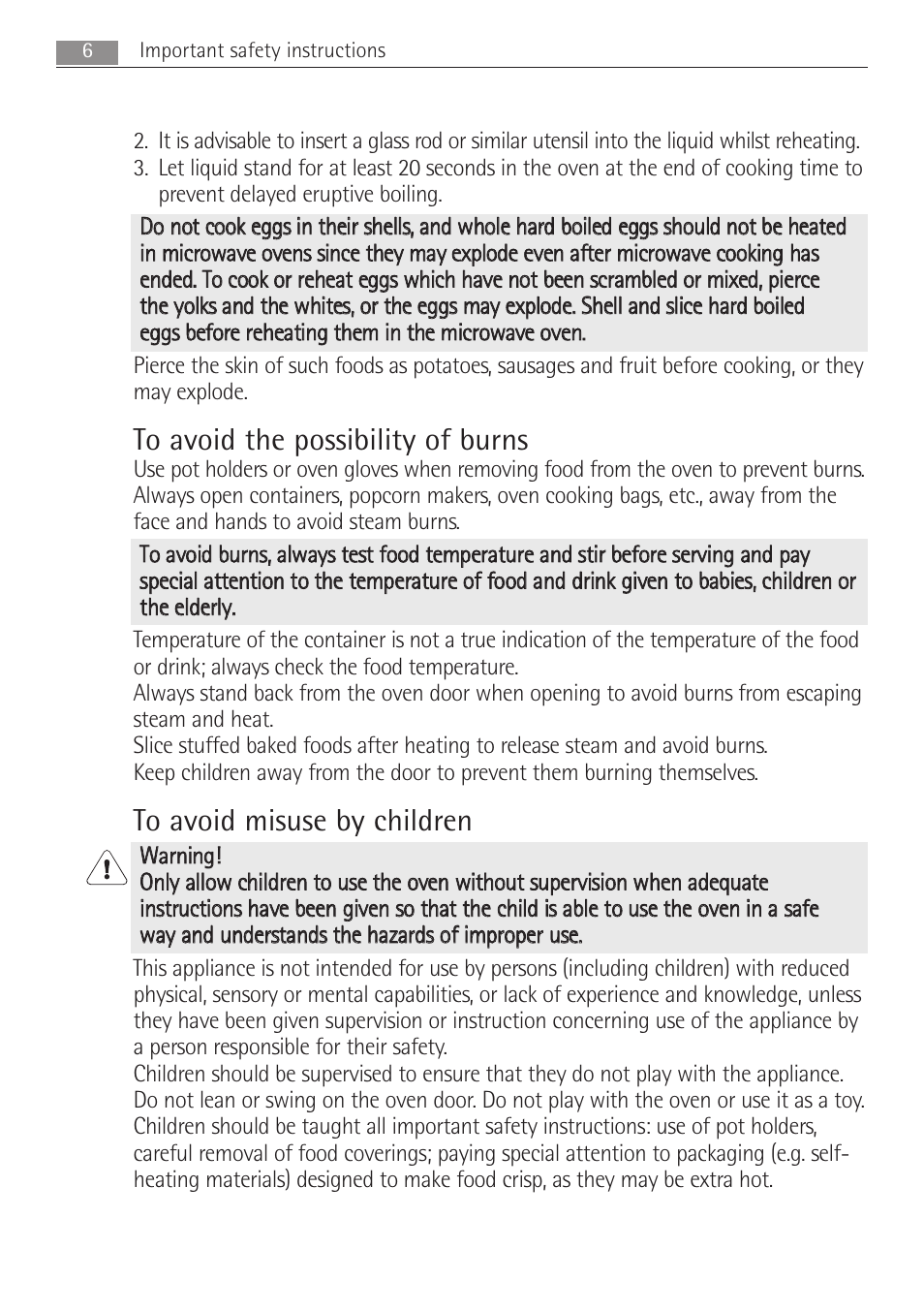 Electrolux MC2662E User Manual | Page 6 / 40