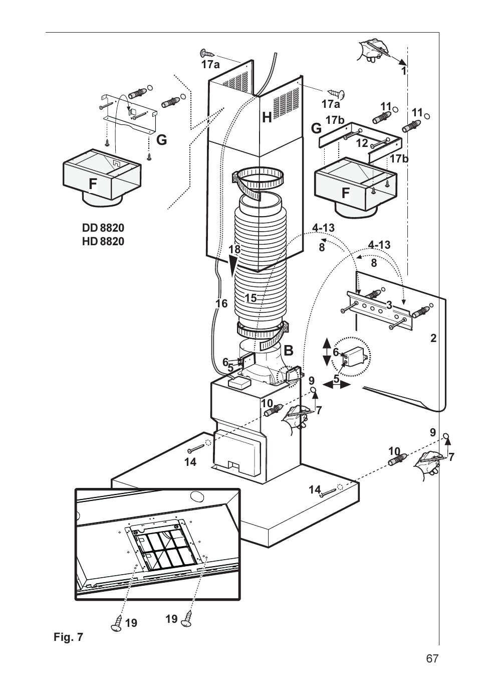 Bg h | Electrolux HD 8890 User Manual | Page 17 / 18