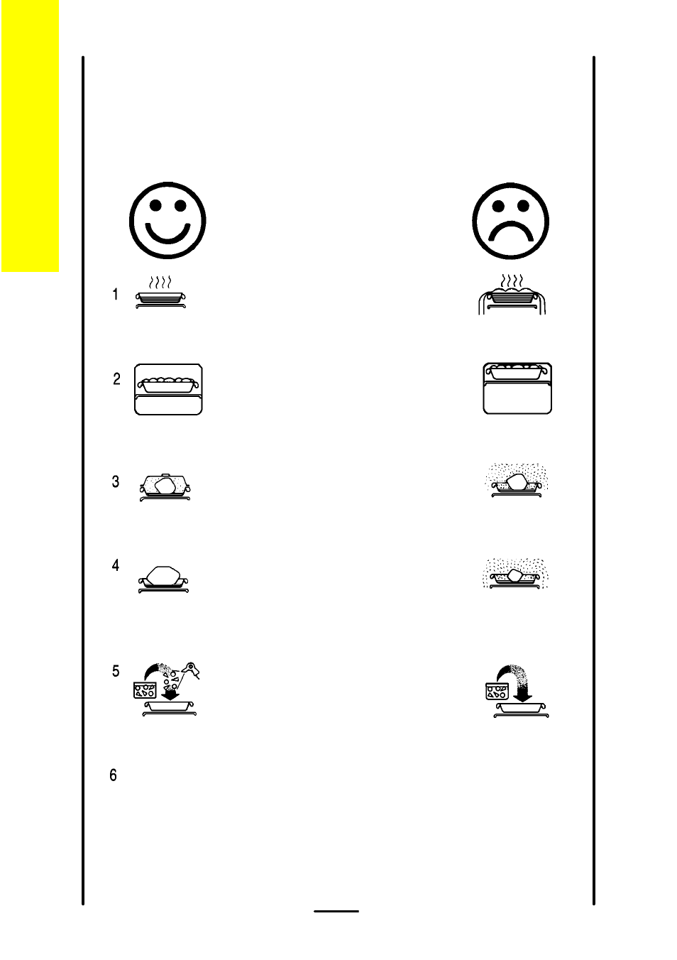 The oven | Electrolux 55G User Manual | Page 22 / 36