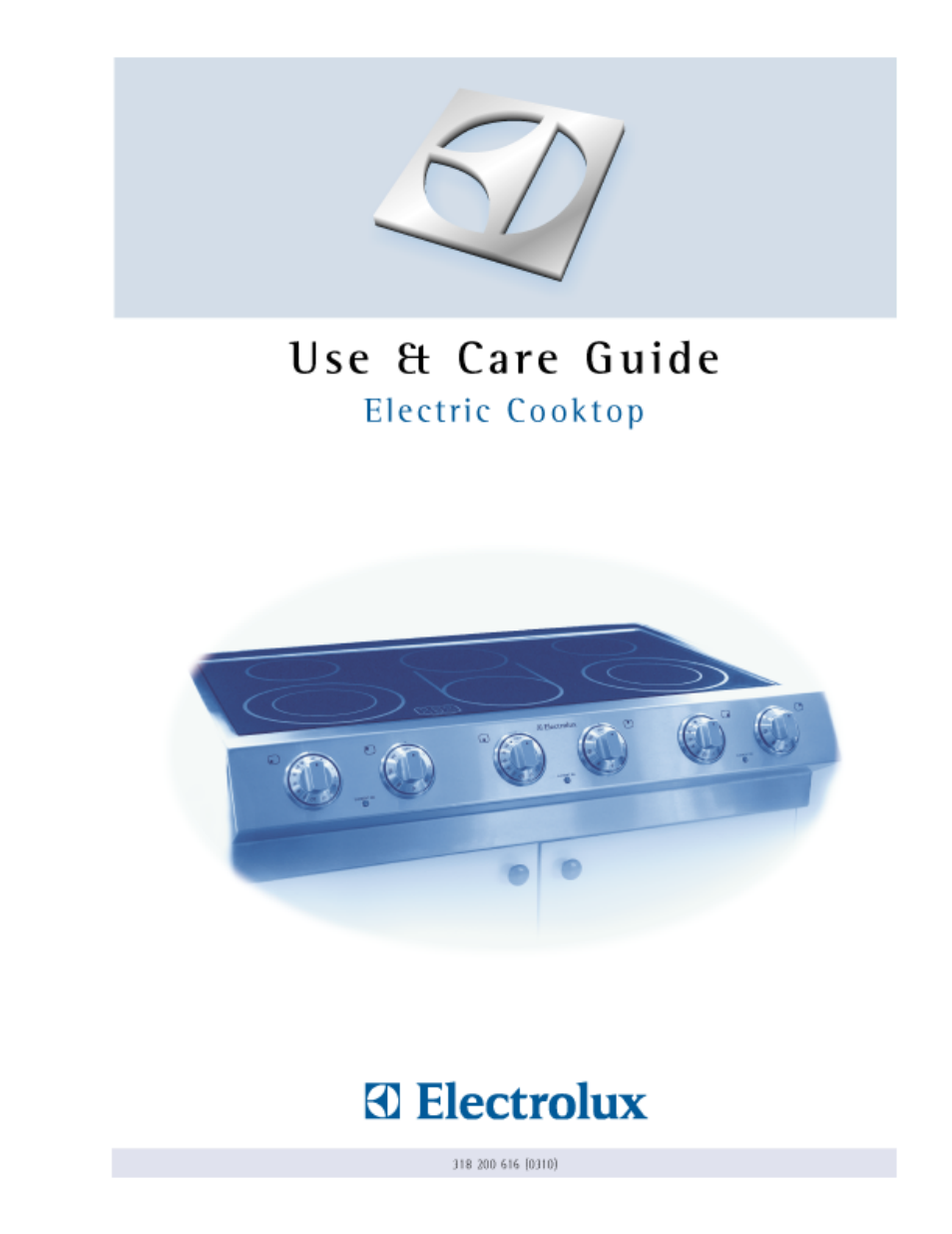 Electrolux Electric Cooktop User Manual | 20 pages