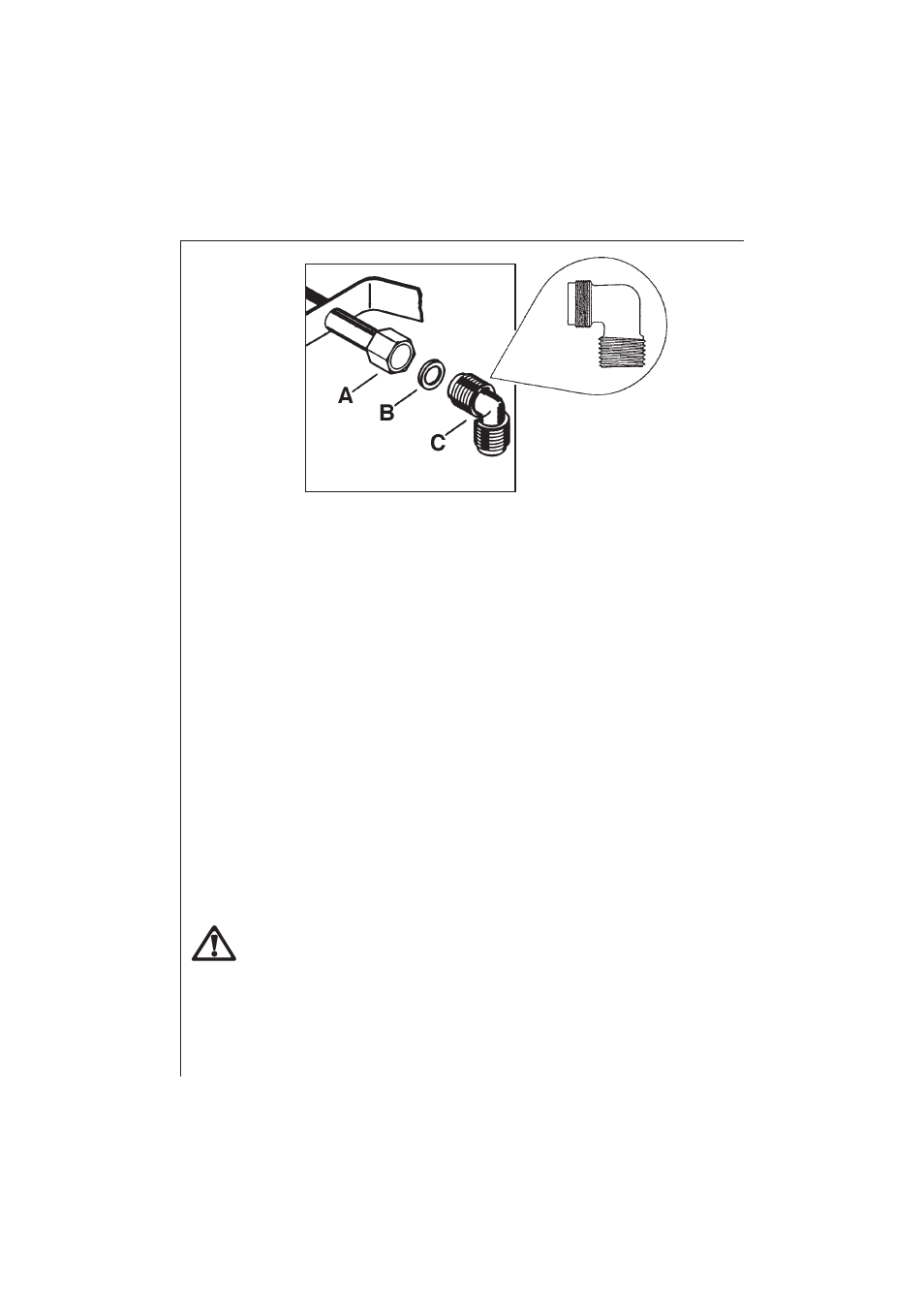 Gas connection | Electrolux 95604 G User Manual | Page 16 / 26