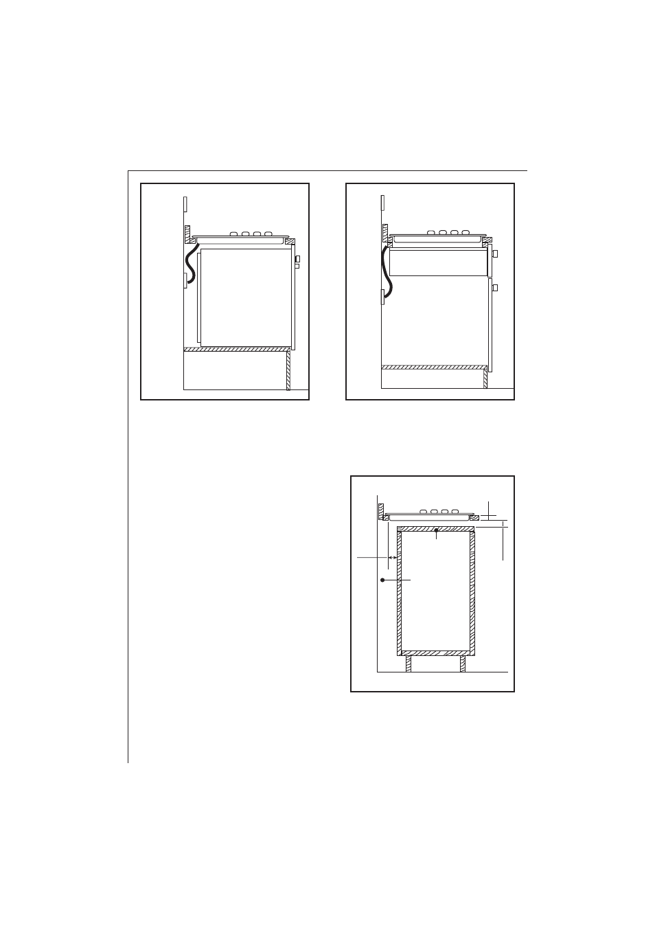 Building over a kitchen unit with door, 12 building over a kitchen unit with door | Electrolux 95604 G User Manual | Page 18 / 26