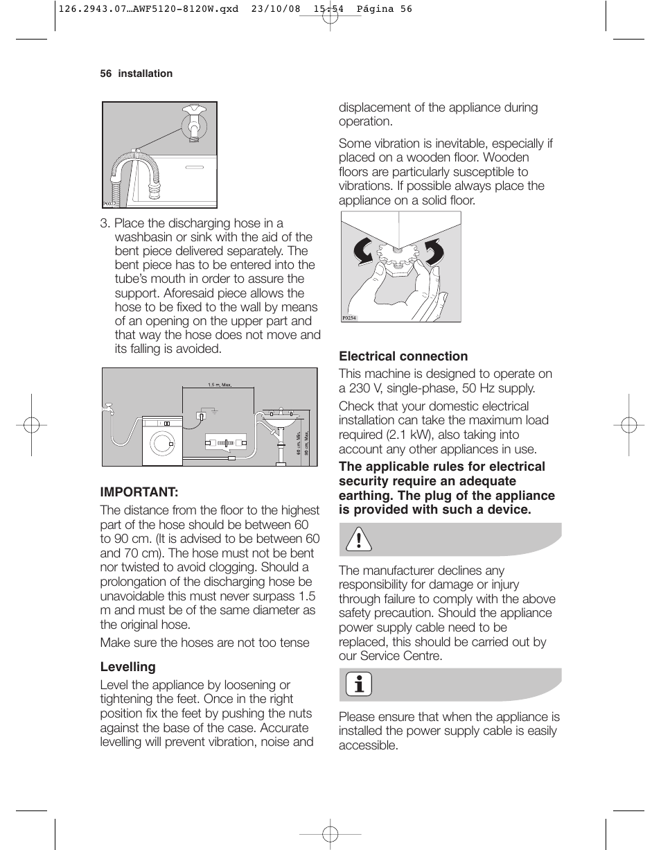 Electrolux AWF 8120 W User Manual | Page 28 / 34