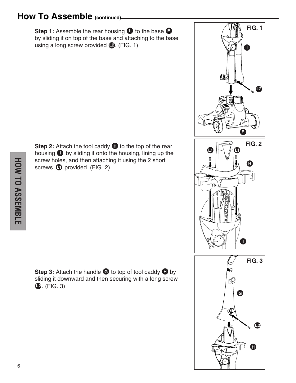 How to assemble | Electrolux Z4700 Series User Manual | Page 6 / 16