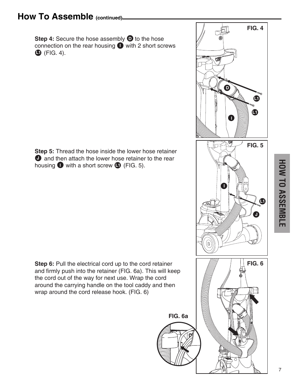 How to assemble | Electrolux Z4700 Series User Manual | Page 7 / 16