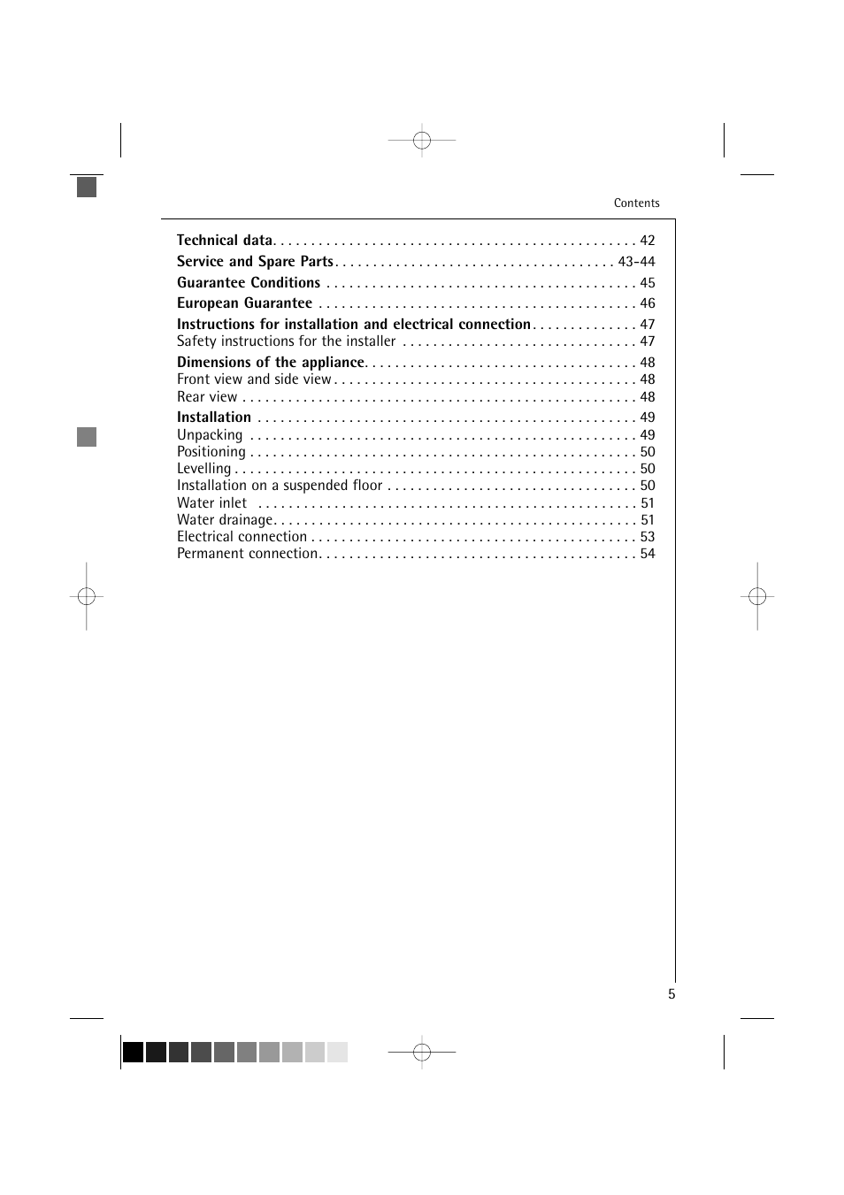 Electrolux LAVAMAT 16810 User Manual | Page 5 / 56