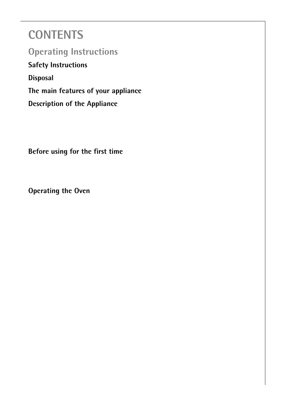 Electrolux B 81405 User Manual | Page 3 / 72