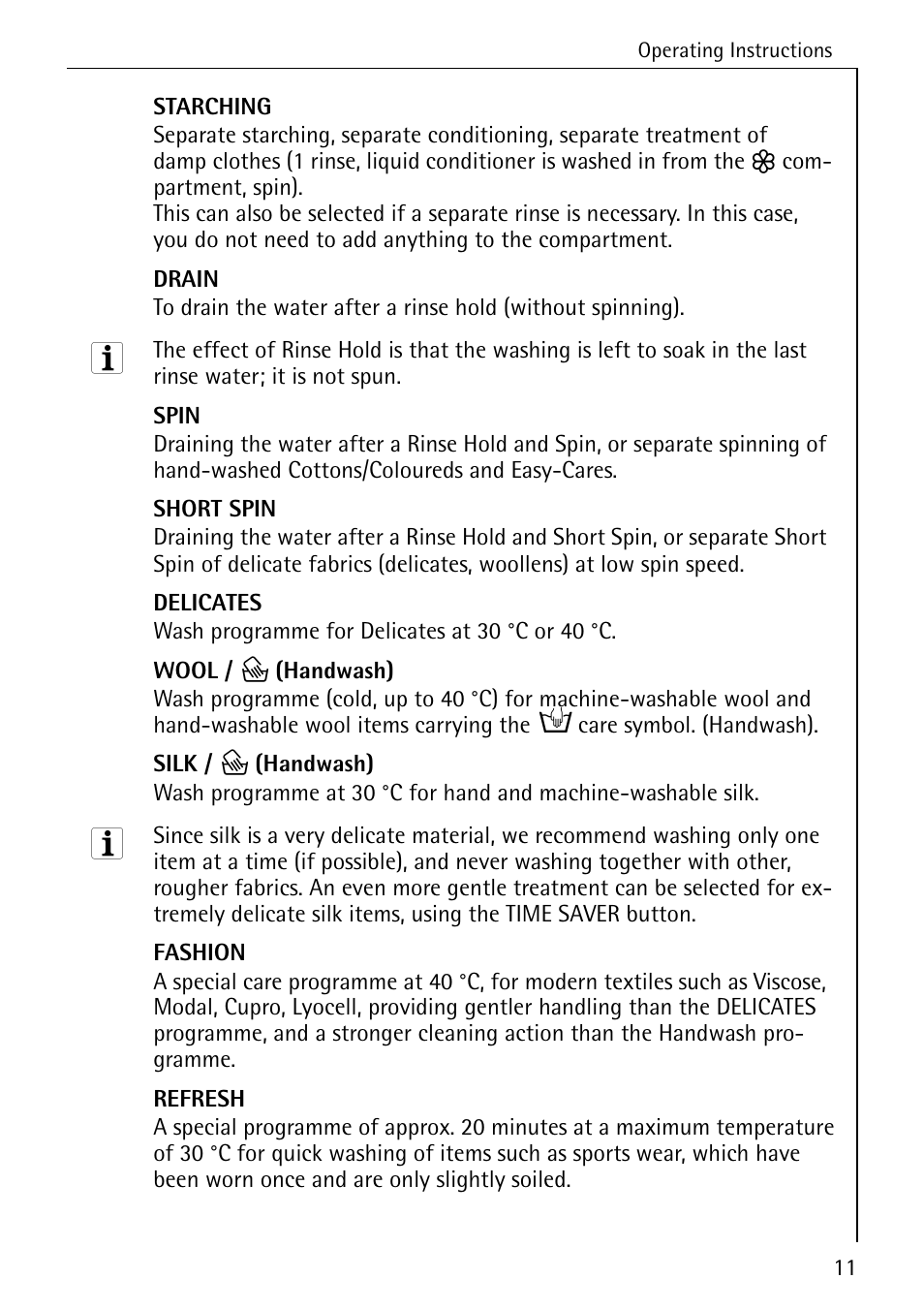 Electrolux 86741 User Manual | Page 11 / 60