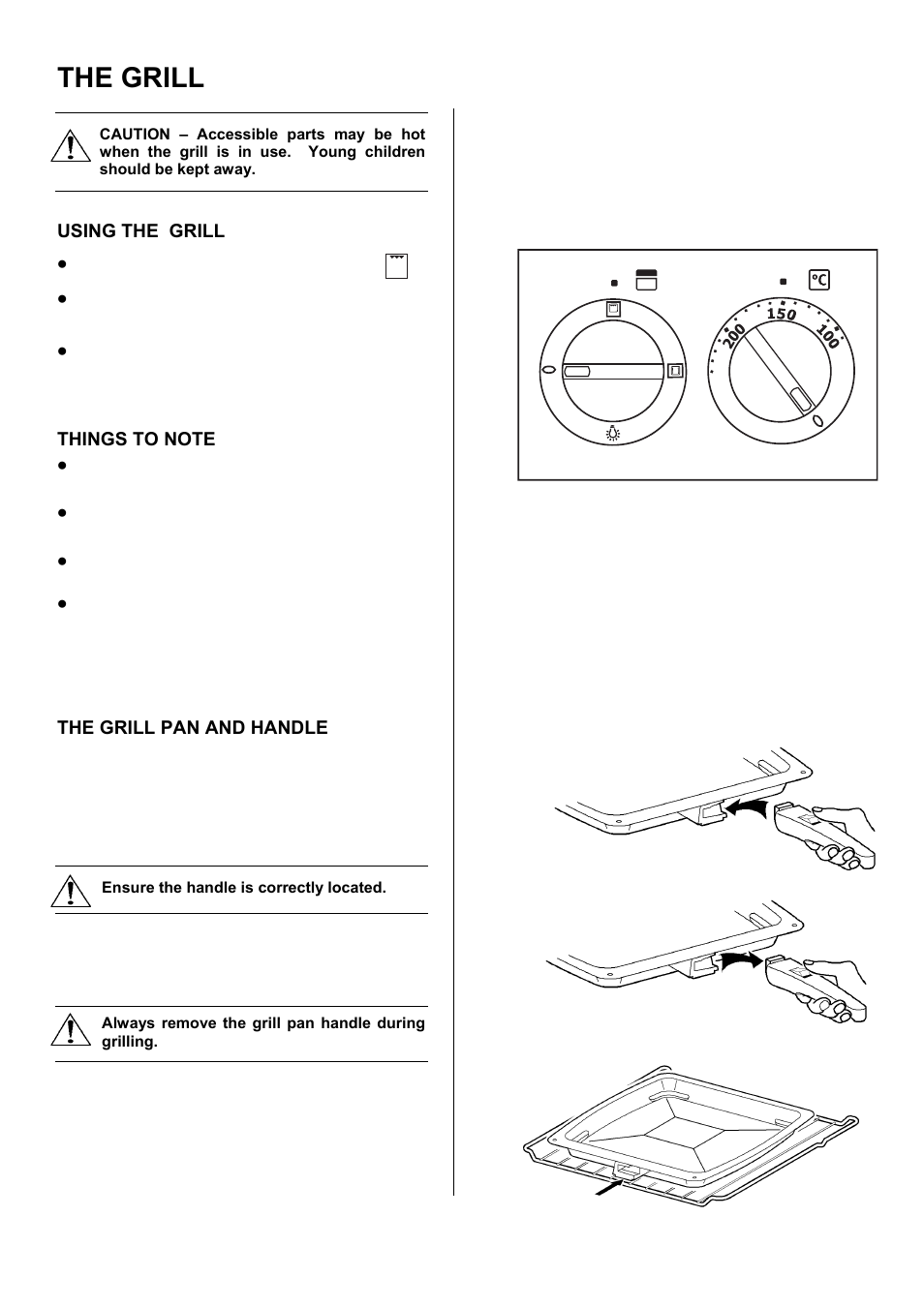 The grill | Electrolux EKC6044 User Manual | Page 12 / 36