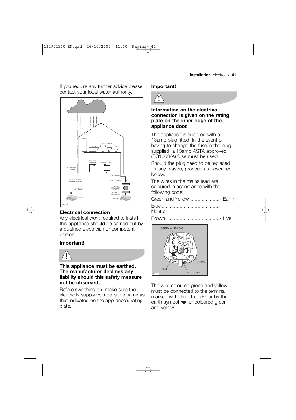 Electrolux EWX 14540 W User Manual | Page 41 / 52