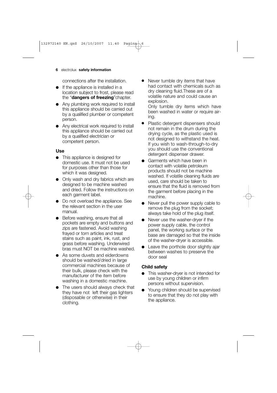 Electrolux EWX 14540 W User Manual | Page 6 / 52