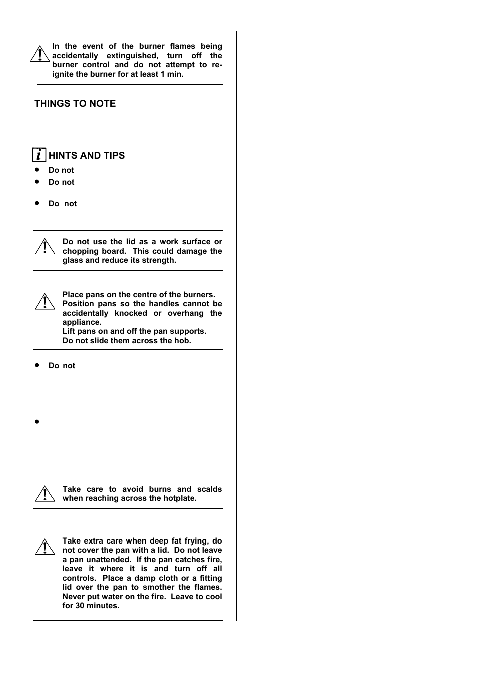 Hints and tips | Electrolux EKM6047 User Manual | Page 11 / 36