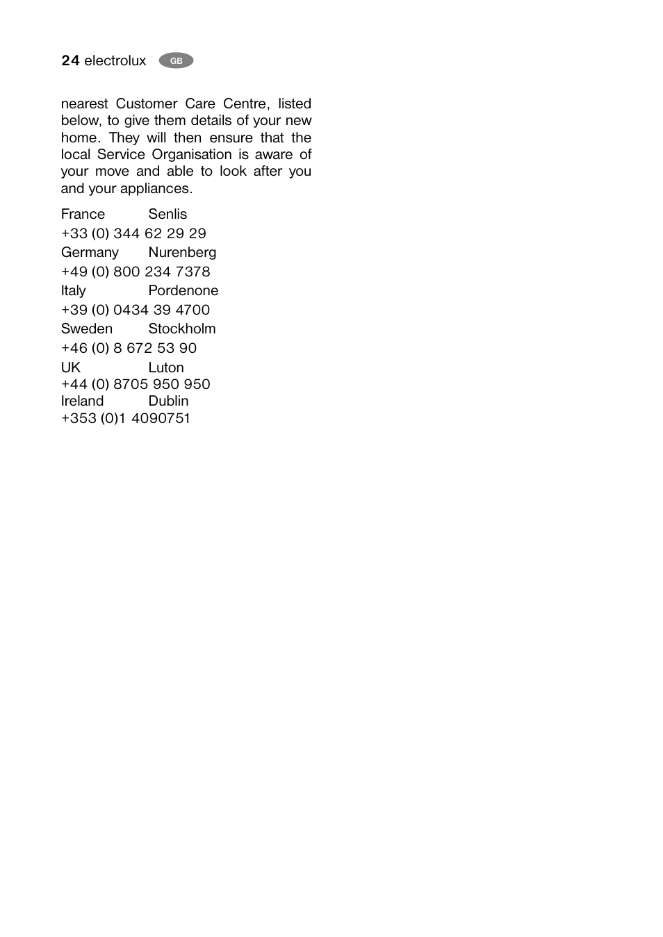 Electrolux ENB 38607 X User Manual | Page 24 / 36