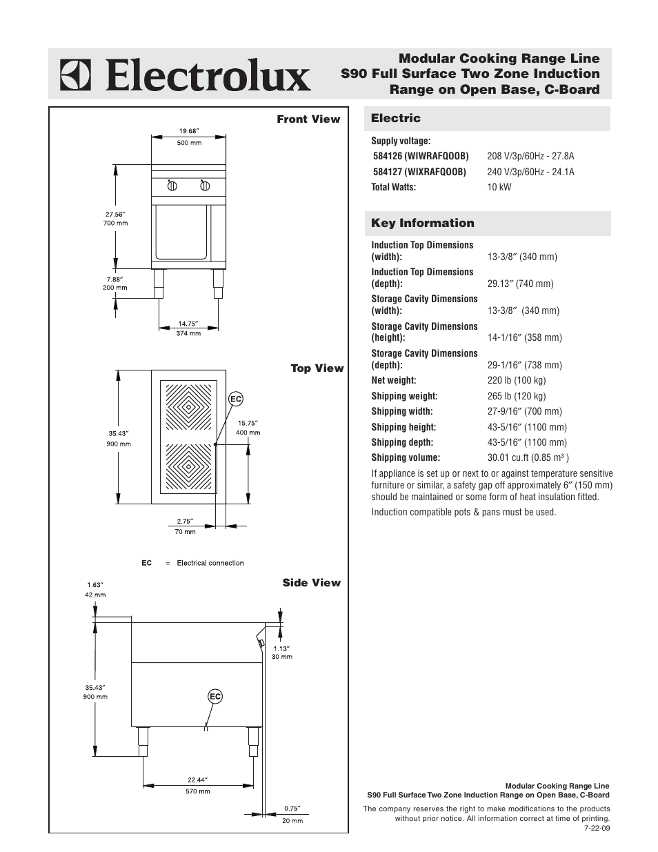 Electrolux WIWRAFQOOB User Manual | Page 2 / 2