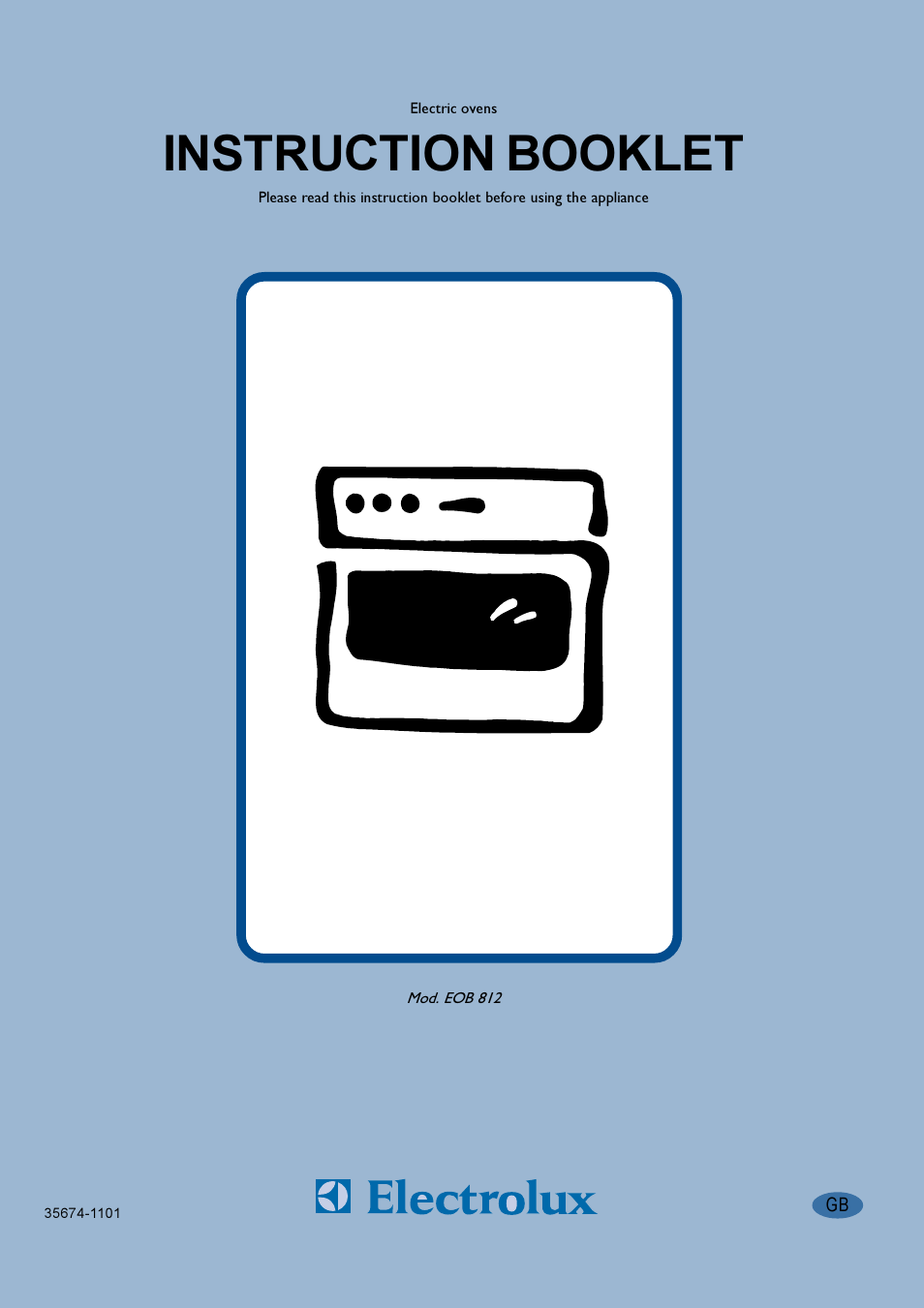 Electrolux EOB 812 User Manual | 16 pages