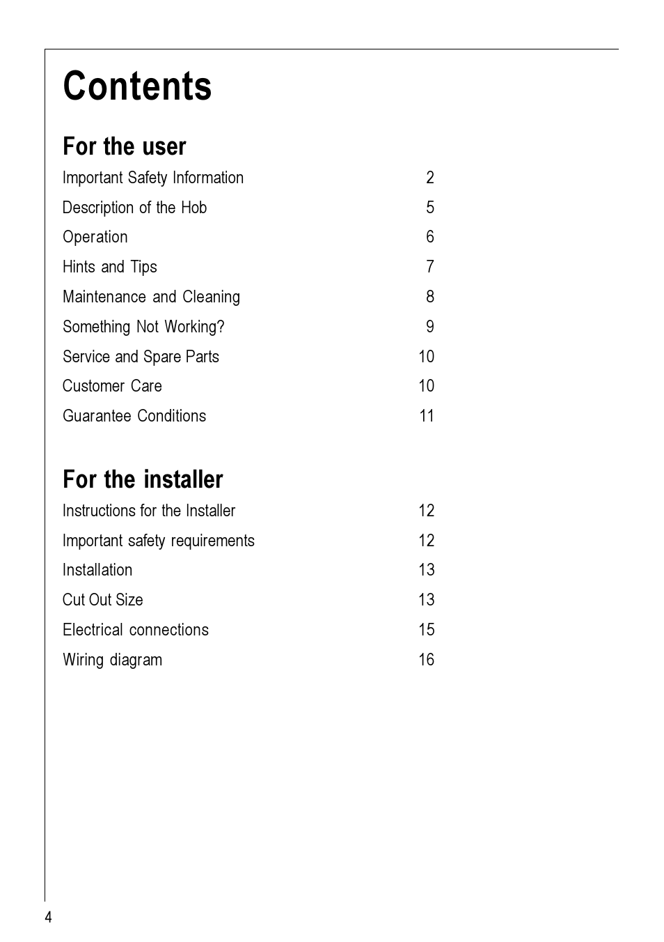 Electrolux 111 K User Manual | Page 4 / 16