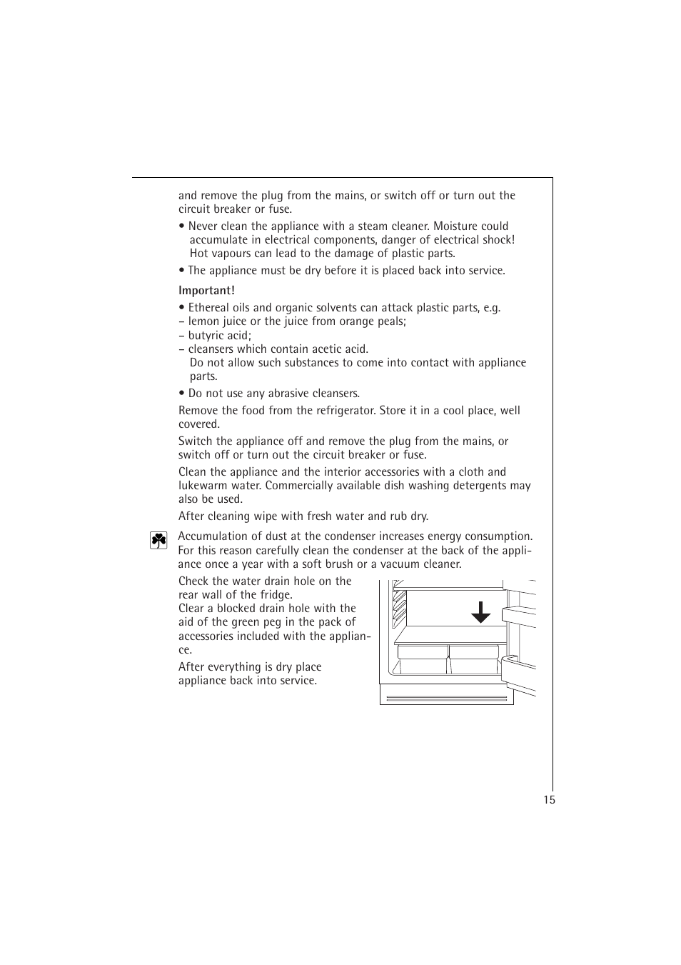 Electrolux 1673-4 TK User Manual | Page 15 / 21