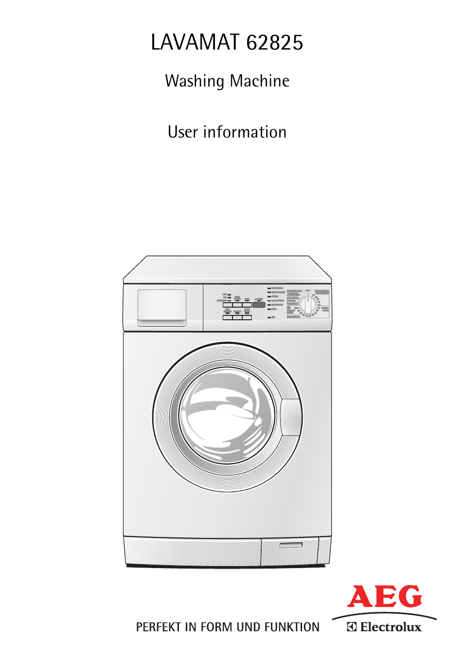 Electrolux 62825 User Manual | 40 pages