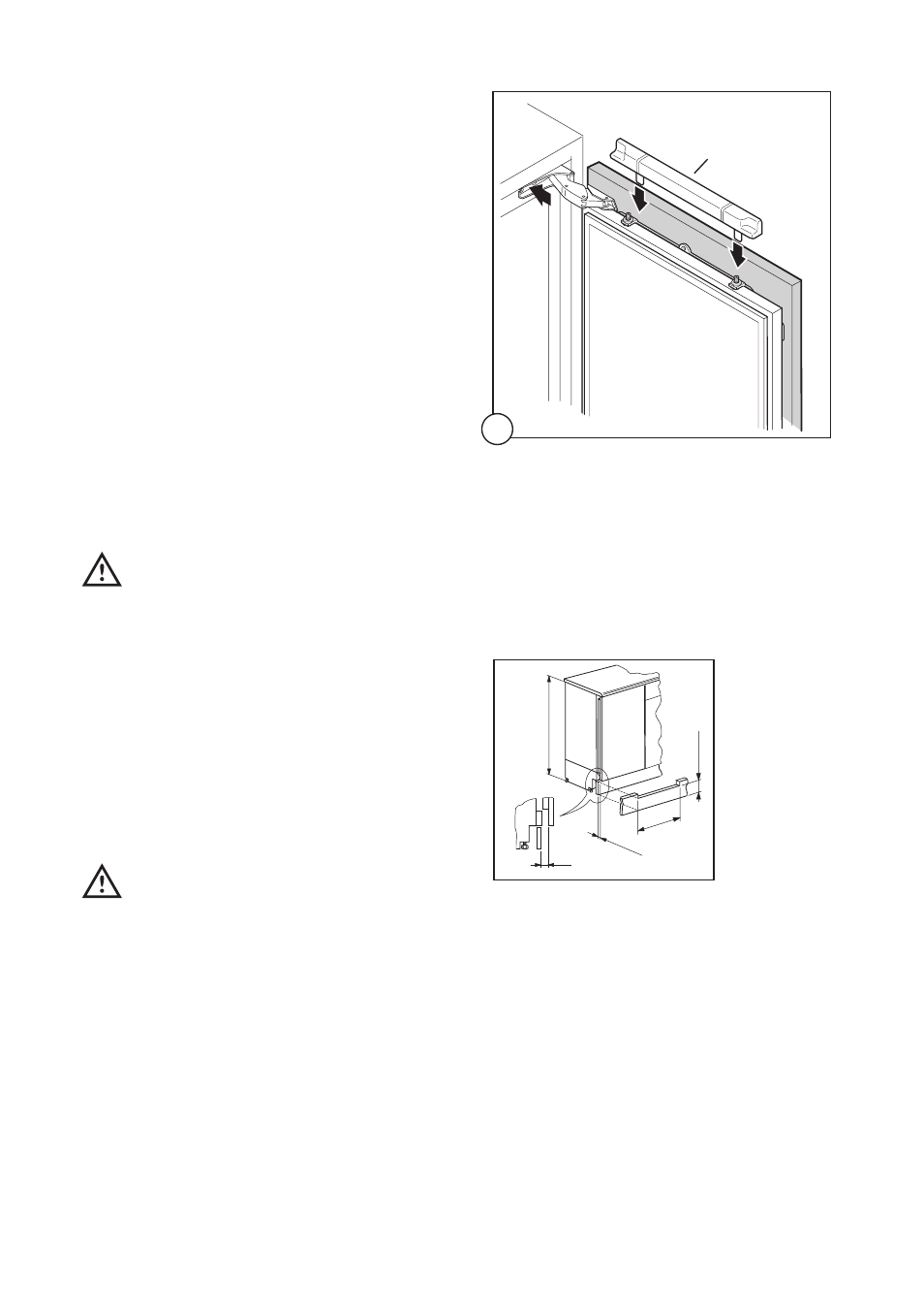 Fitting the plinth | Electrolux 6430 User Manual | Page 20 / 24