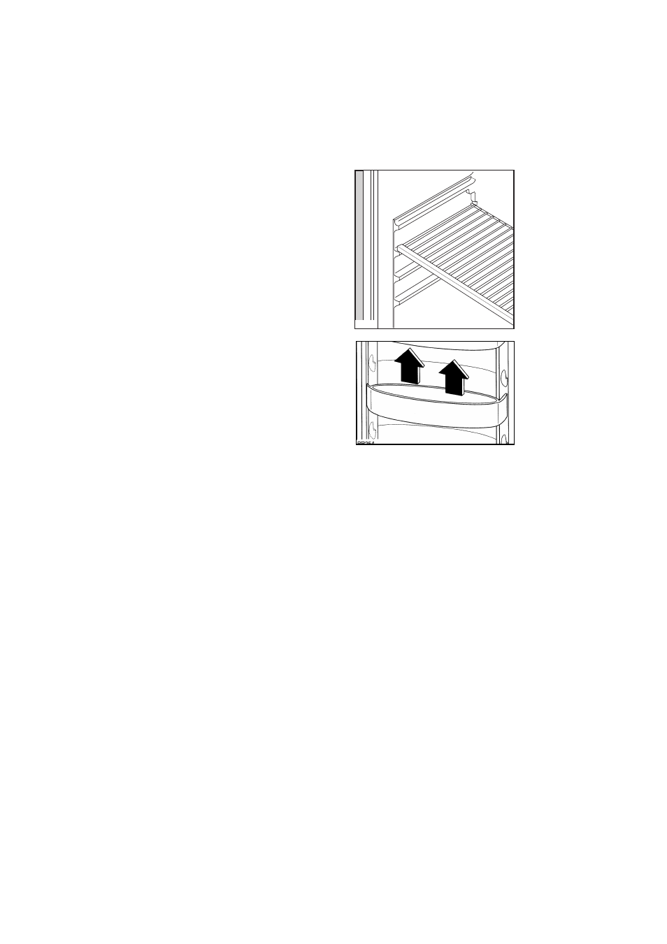 The door shelves, Normal operating sounds | Electrolux 6430 User Manual | Page 5 / 24