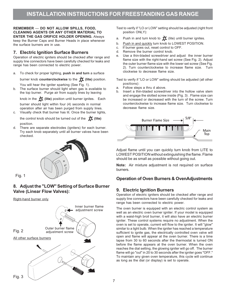 Electrolux 316469104 User Manual | Page 9 / 20