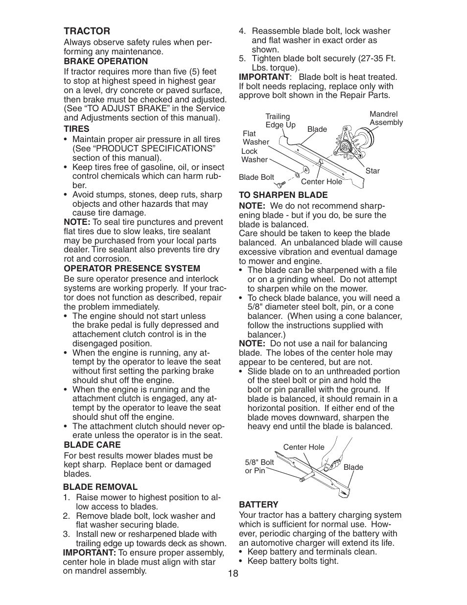 Electrolux AG15538B User Manual | Page 18 / 32